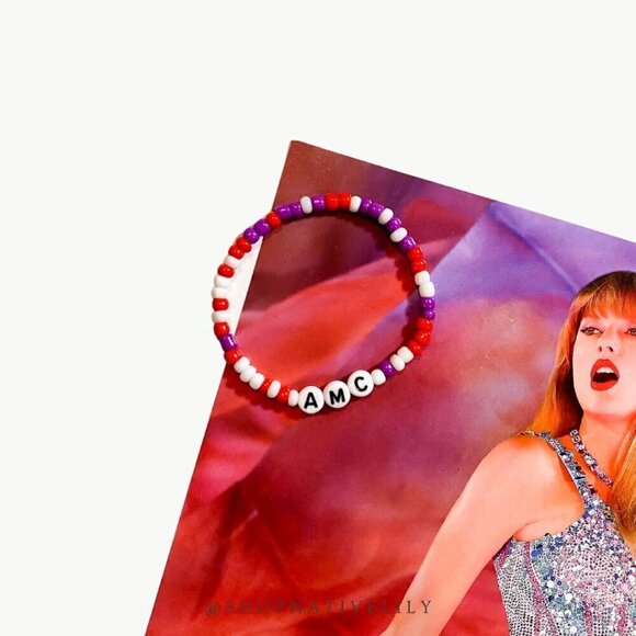 Taylor Swift Eras Tour Movie AMC Bundle Collectible Cup, Bracelet, & Poster - Picture 5 of 10